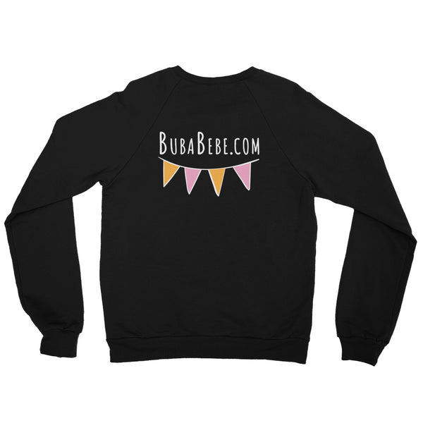 BabaBebe.com Unisex California Fleece Raglan Sweatshirt
