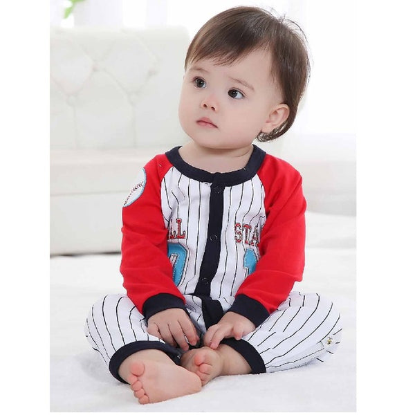 Cotton Long Sleeve Rompers