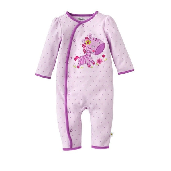 Cotton Long Sleeve Rompers