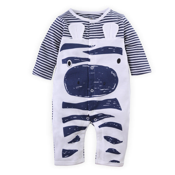 Cotton Long Sleeve Rompers