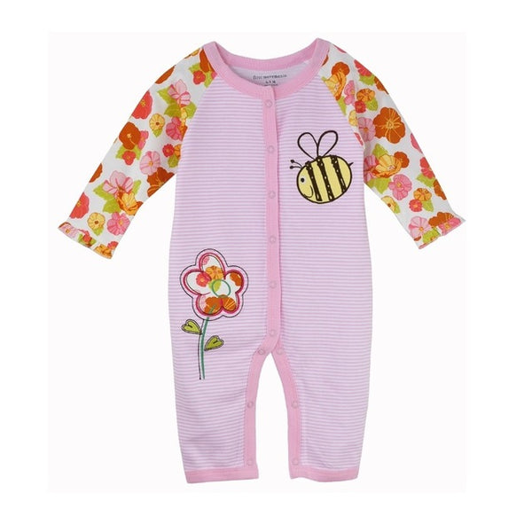 Cotton Long Sleeve Rompers