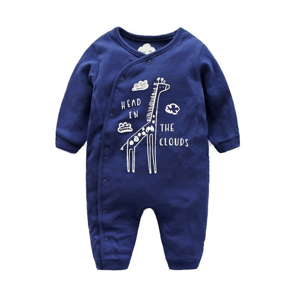 Cotton Long Sleeve Rompers