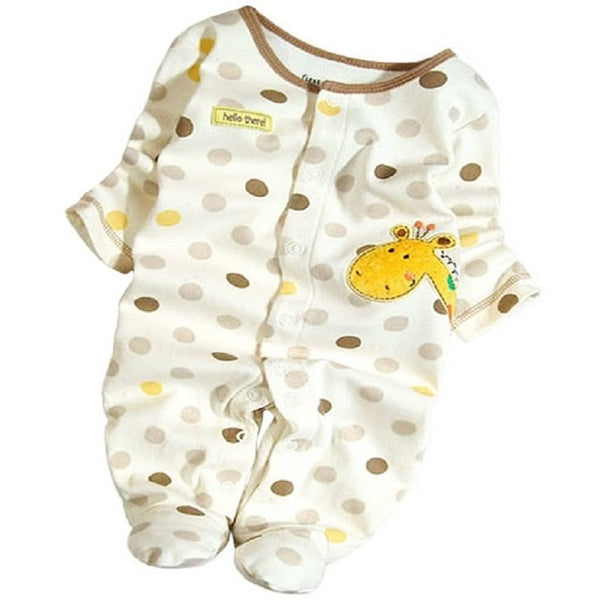 Cotton Long Sleeve Rompers