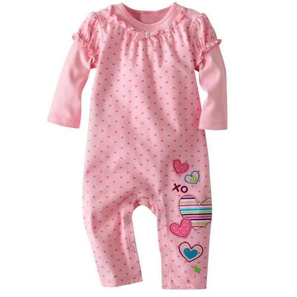 Cotton Long Sleeve Rompers