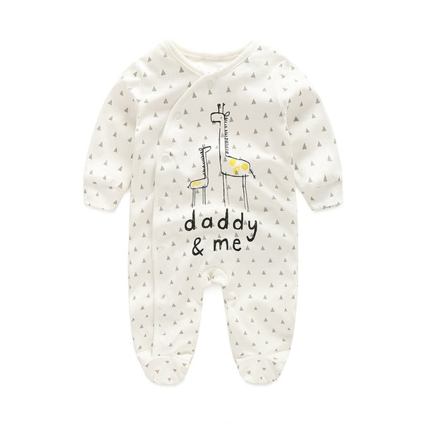 Cotton Long Sleeve Rompers