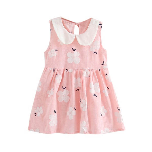 Blue Toddler Girls Summer Dress