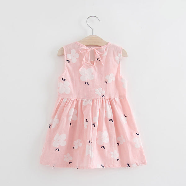 Blue Toddler Girls Summer Dress
