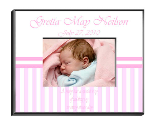 Personalized  Children's Frames - Baby Girl