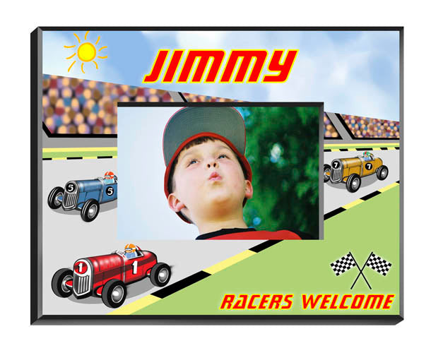 Personalized  Children's Frames - Racer