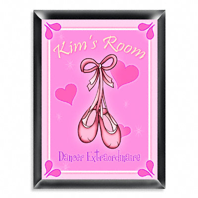 Personalized Room Sign - Ballet