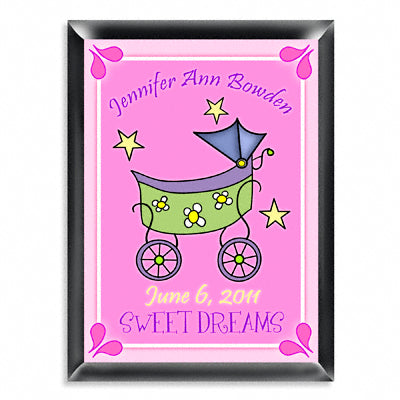 Personalized Room Signs - Carriage Girl