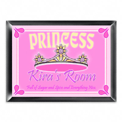 Personalized Room Sign - Princess