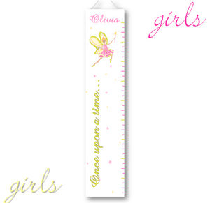 Kids Growth Charts - Personalized Fairy Princess