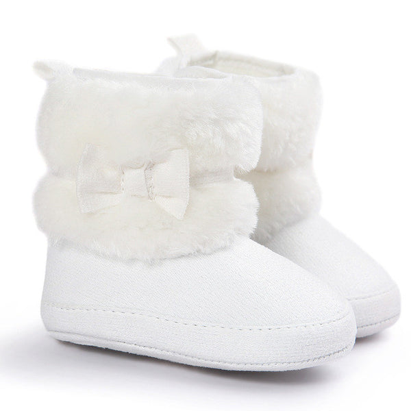 Bowknot Keep Warm Soft Sole Snow Boots